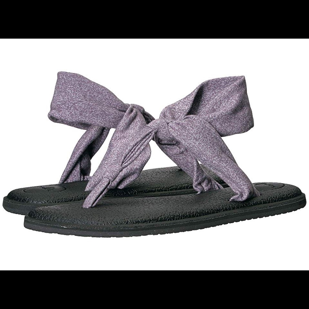 NWT Sanuk Yoga Sling Ella Sandals in Grey
